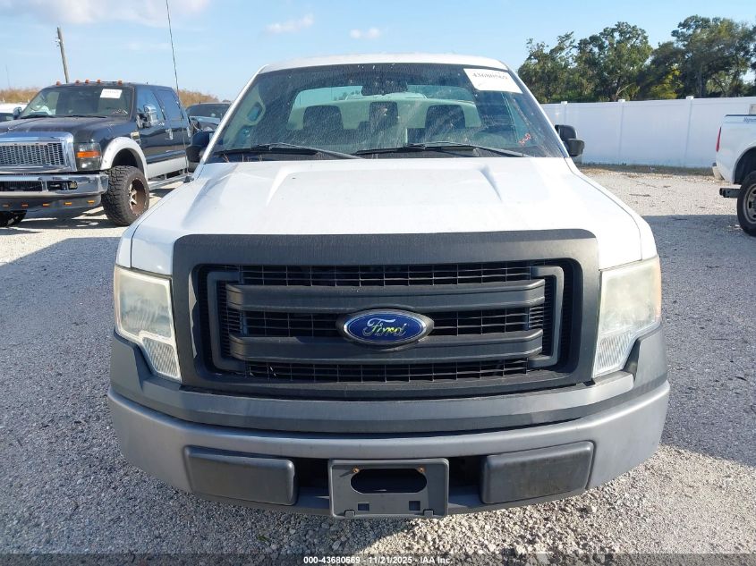 2013 Ford F-150 Xl VIN: 1FTMF1CM2DKE72649 Lot: 43680569