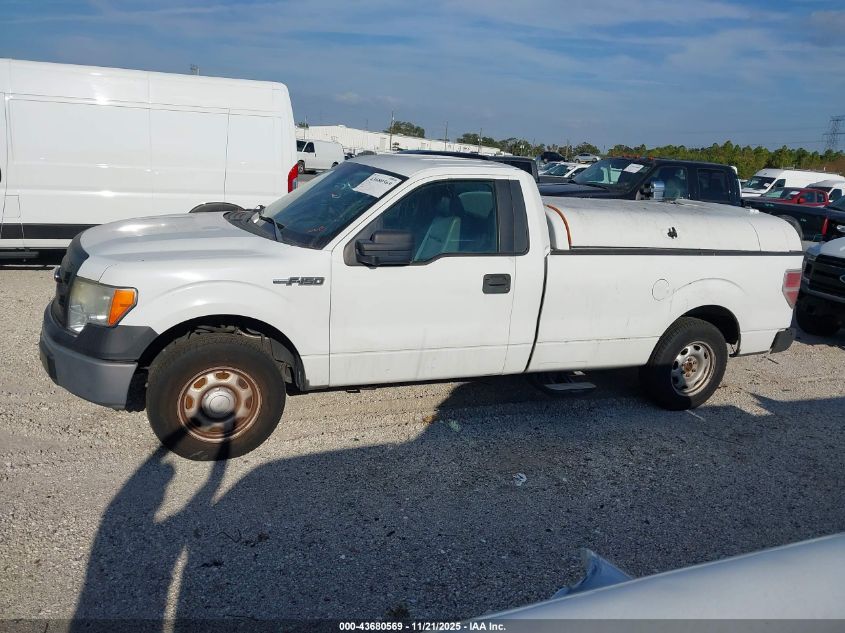 2013 Ford F-150 Xl VIN: 1FTMF1CM2DKE72649 Lot: 43680569