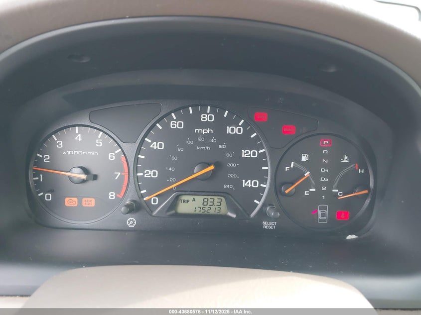 2000 Honda Accord 2.3 Se VIN: 1HGCG5670YA065593 Lot: 43680576