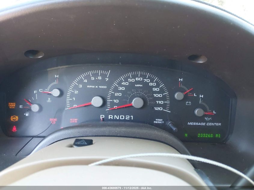 2003 Ford Expedition Eddie Bauer VIN: 1FMFU17L93LC16707 Lot: 43680579