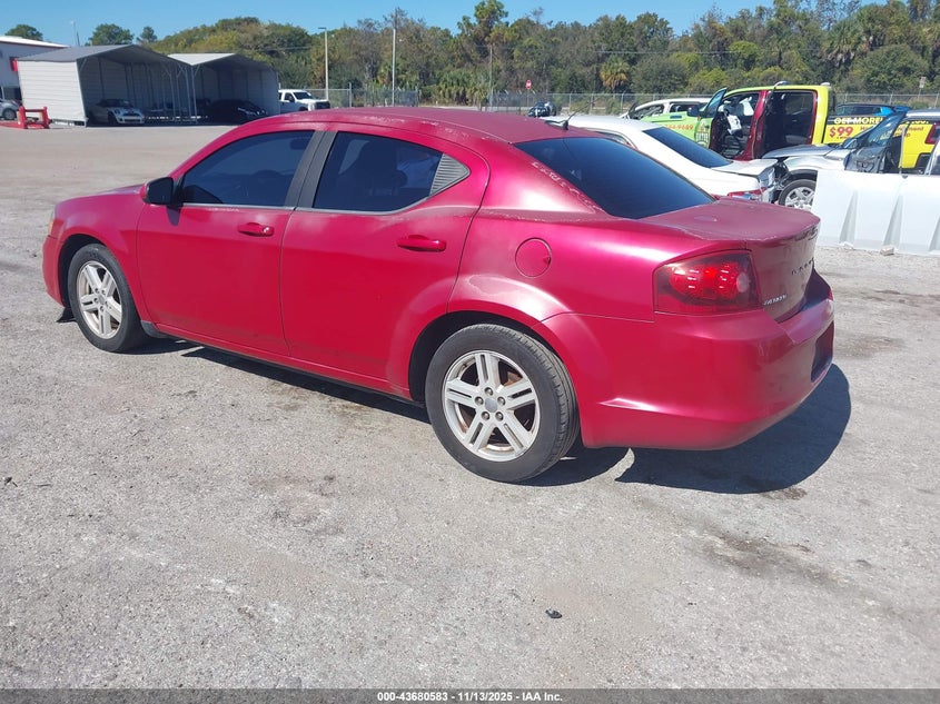 1C3CDZCB7DN626466 2013 DODGE AVENGER photo no. 3
