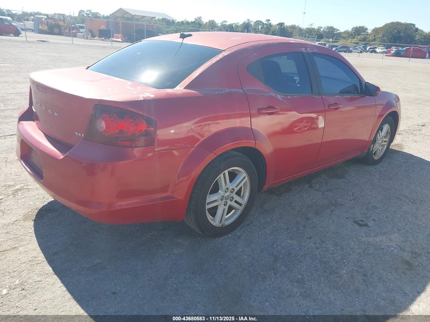 1C3CDZCB7DN626466 2013 DODGE AVENGER photo no. 4