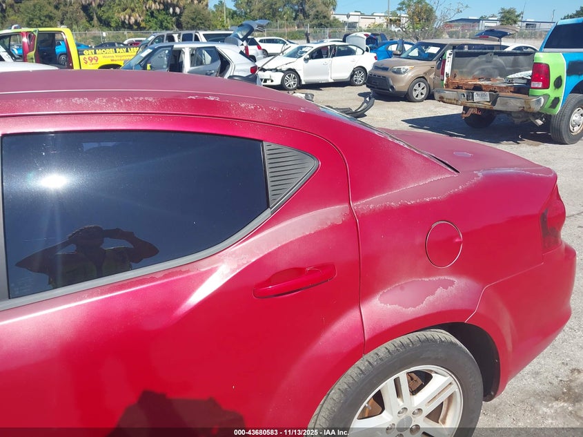 1C3CDZCB7DN626466 2013 DODGE AVENGER photo no. 6