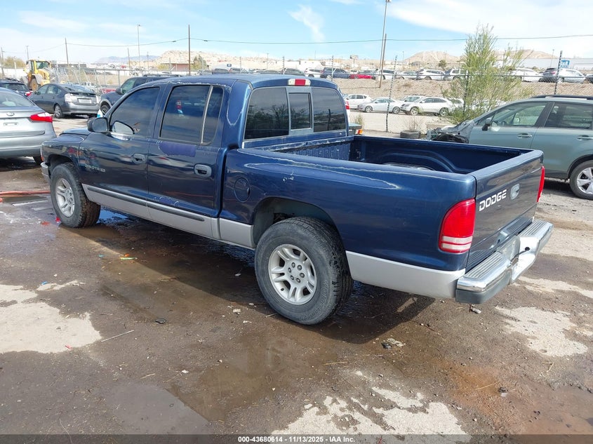 1B7HL2AN81S298383 2001 DODGE DAKOTA photo no. 3