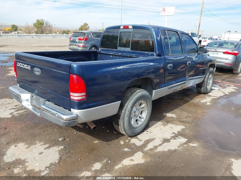 1B7HL2AN81S298383 2001 DODGE DAKOTA photo no. 4