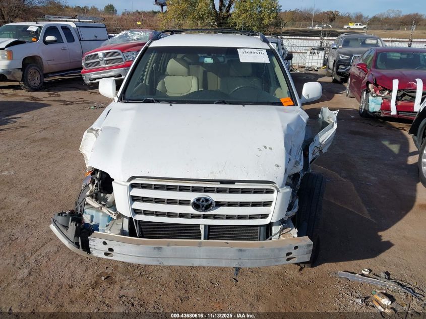2002 Toyota Highlander Limited V6 VIN: JTEGF21A620031557 Lot: 43680616