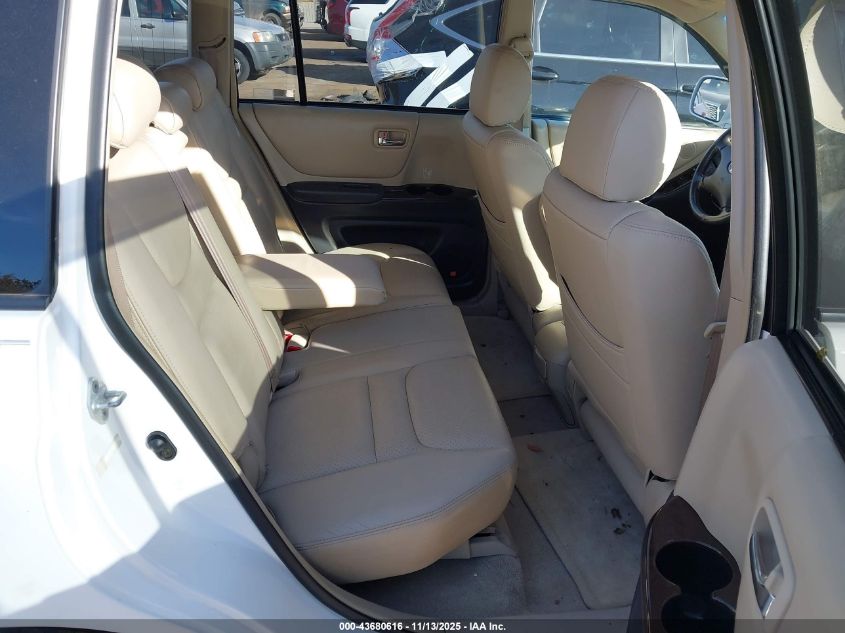 2002 Toyota Highlander Limited V6 VIN: JTEGF21A620031557 Lot: 43680616