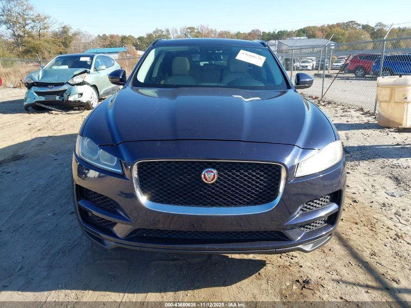 2018 Jaguar F-Pace 25T Premium VIN: SADCJ2FXXJA275563 Lot: 43680638