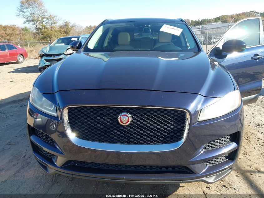 2018 Jaguar F-Pace 25T Premium VIN: SADCJ2FXXJA275563 Lot: 43680638