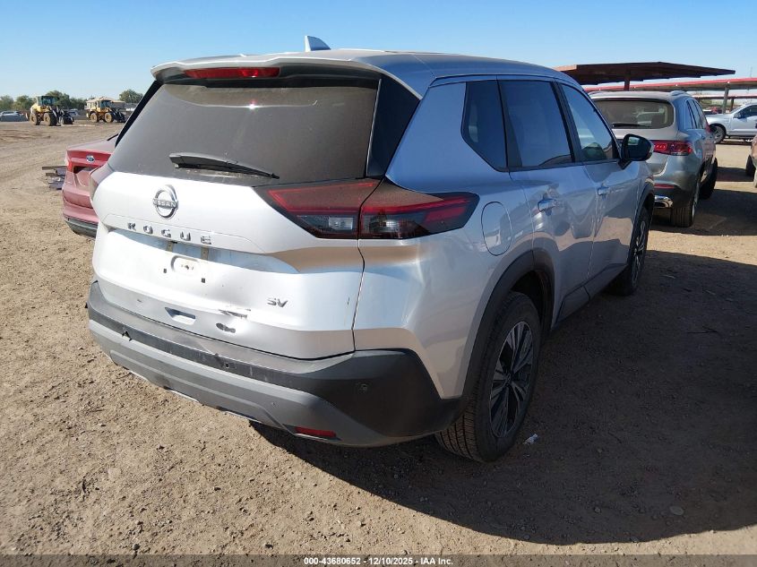 2023 Nissan Rogue Sv Fwd VIN: 5N1BT3BA9PC787347 Lot: 43680652