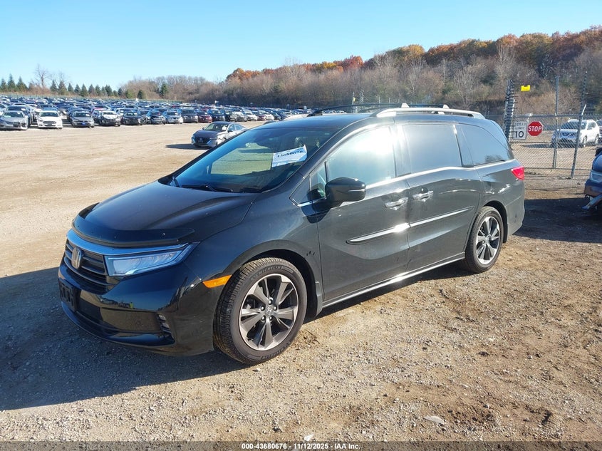 5FNRL6H95PB024391 2023 HONDA ODYSSEY photo no. 2