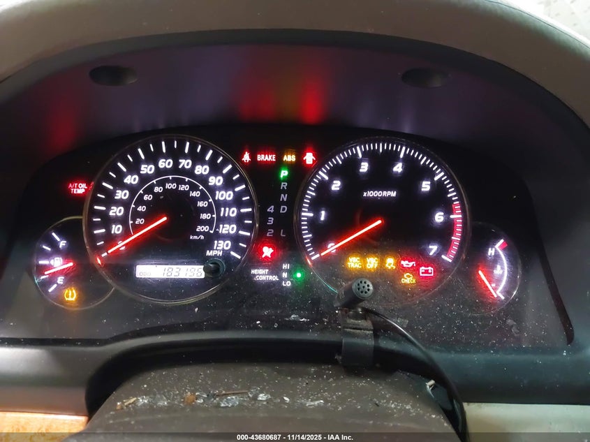 2005 Lexus Gx 470 VIN: JTJBT20X050074404 Lot: 43680687