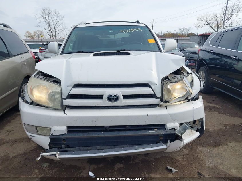 2004 Toyota 4Runner Sr5 Sport V6 VIN: JTEZU14R540027691 Lot: 43680691