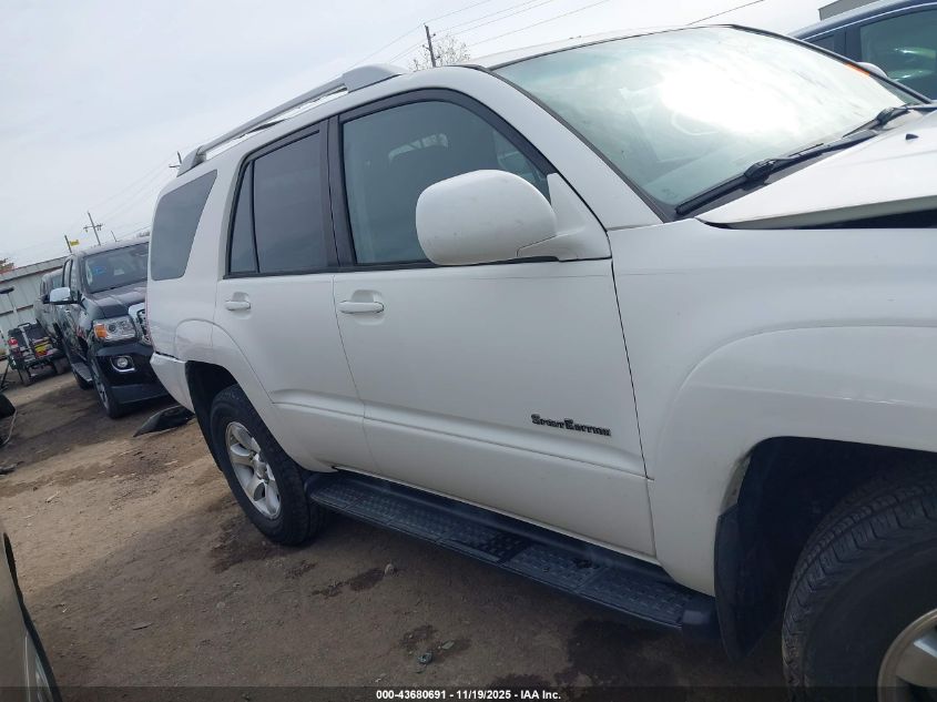 2004 Toyota 4Runner Sr5 Sport V6 VIN: JTEZU14R540027691 Lot: 43680691