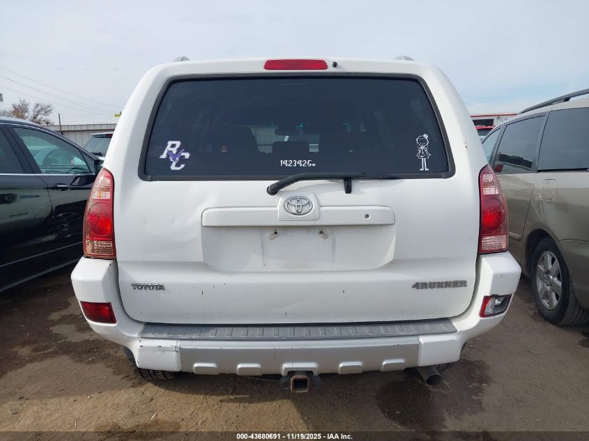 2004 Toyota 4Runner Sr5 Sport V6 VIN: JTEZU14R540027691 Lot: 43680691