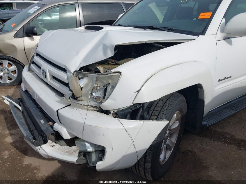 2004 Toyota 4Runner Sr5 Sport V6 VIN: JTEZU14R540027691 Lot: 43680691