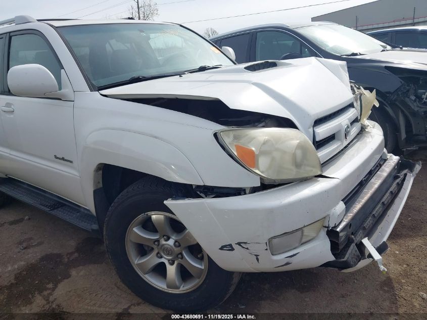 2004 Toyota 4Runner Sr5 Sport V6 VIN: JTEZU14R540027691 Lot: 43680691