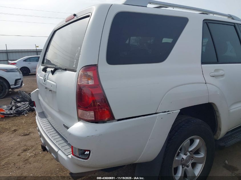 2004 Toyota 4Runner Sr5 Sport V6 VIN: JTEZU14R540027691 Lot: 43680691