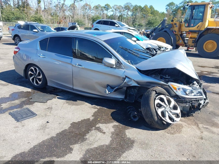 2017 HONDA ACCORD EX-L V6 - 1HGCR3F81HA037678