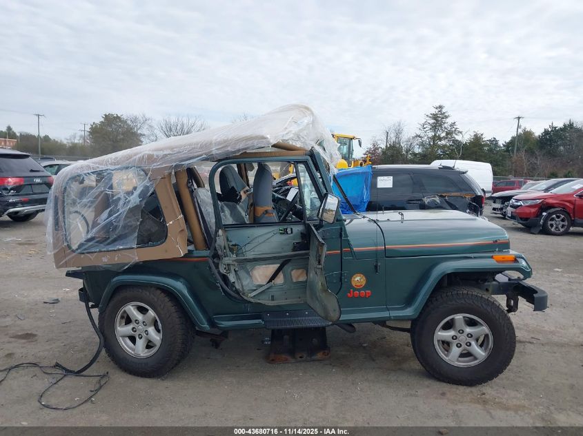 1994 Jeep Wrangler / Yj Sahara VIN: 1J4FY49S6RP422626 Lot: 43680716