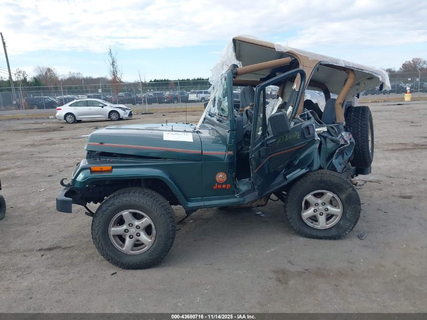 1994 Jeep Wrangler / Yj Sahara VIN: 1J4FY49S6RP422626 Lot: 43680716