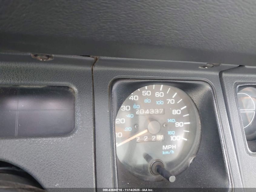 1994 Jeep Wrangler / Yj Sahara VIN: 1J4FY49S6RP422626 Lot: 43680716