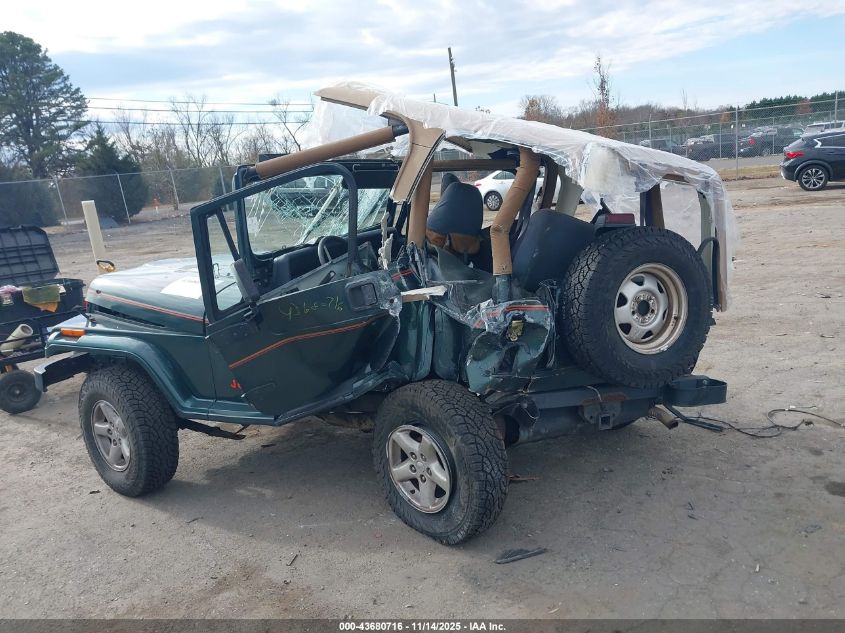 1994 Jeep Wrangler / Yj Sahara VIN: 1J4FY49S6RP422626 Lot: 43680716