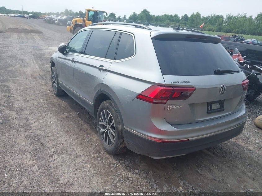 2020 VOLKSWAGEN TIGUAN auction photo 3