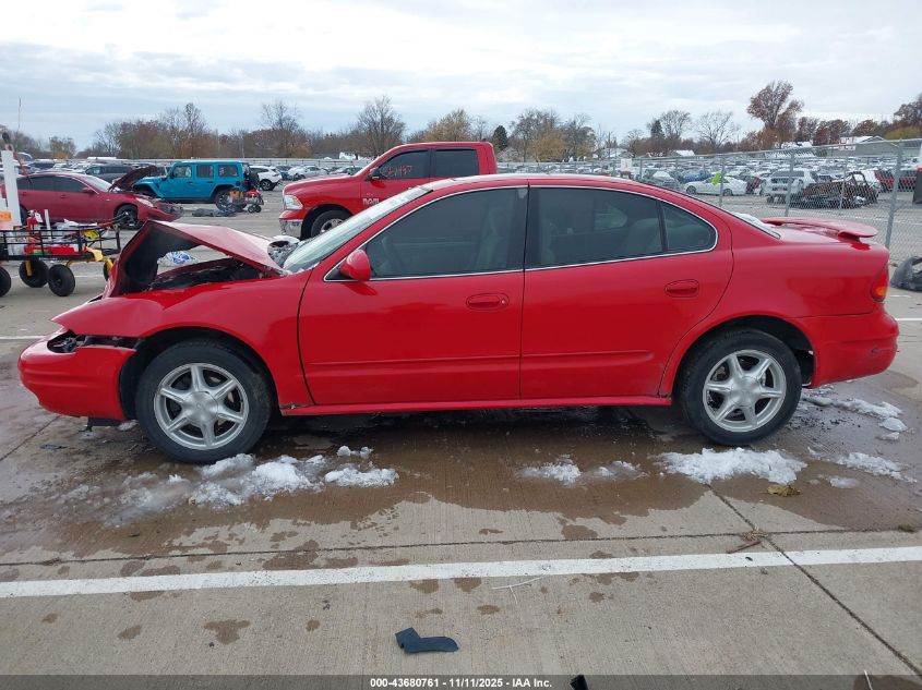 2002 Oldsmobile Alero Gl2 VIN: 1G3NL52EX2C109604 Lot: 43680761