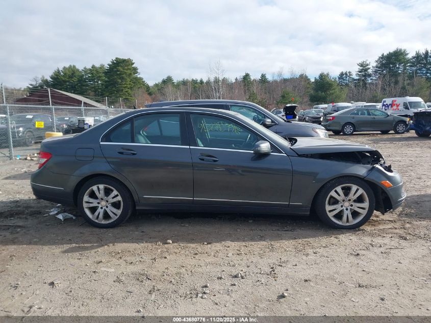 2010 Mercedes-Benz C 300 Luxury 4Matic VIN: WDDGF8BB8AF409376 Lot: 43680776