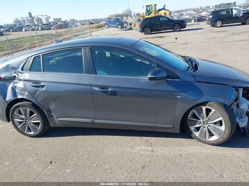 2017 Hyundai Ioniq Hybrid Limited VIN: KMHC85LC9HU046287 Lot: 43680785