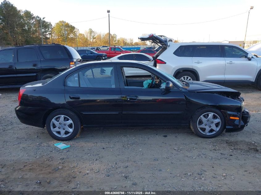 2006 Hyundai Elantra Gls/Limited VIN: KMHDN46D86U366788 Lot: 43680788