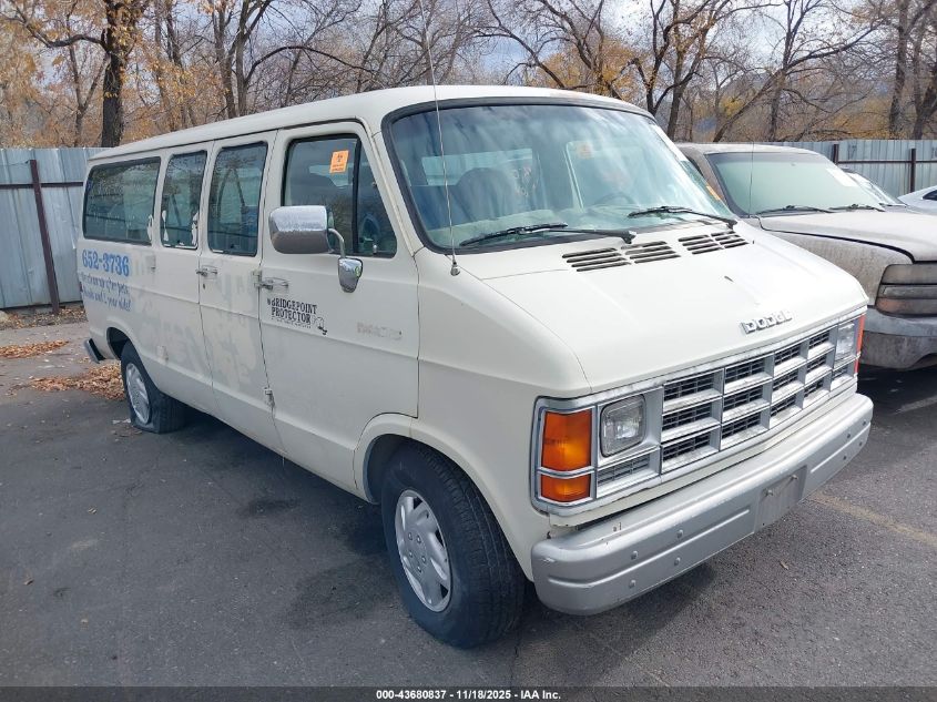 1992 Dodge Ram Wagon B250