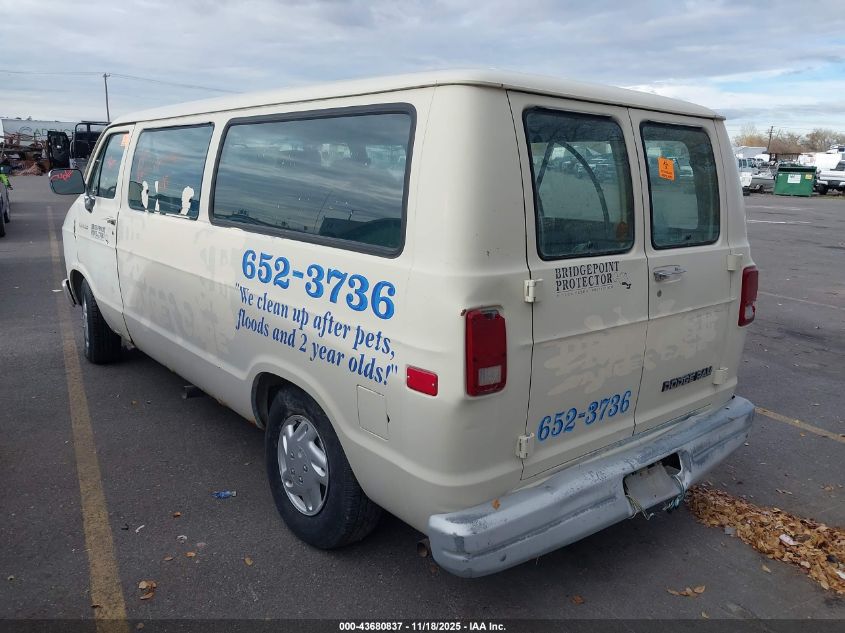 1992 Dodge Ram Wagon B250
