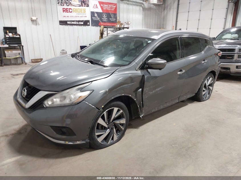 5N1AZ2MH0HN123295 2017 NISSAN MURANO photo no. 2