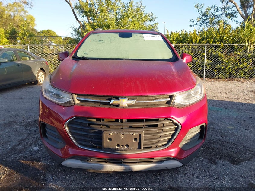 2018 Chevrolet Trax Lt VIN: 3GNCJLSB2JL387947 Lot: 43680842