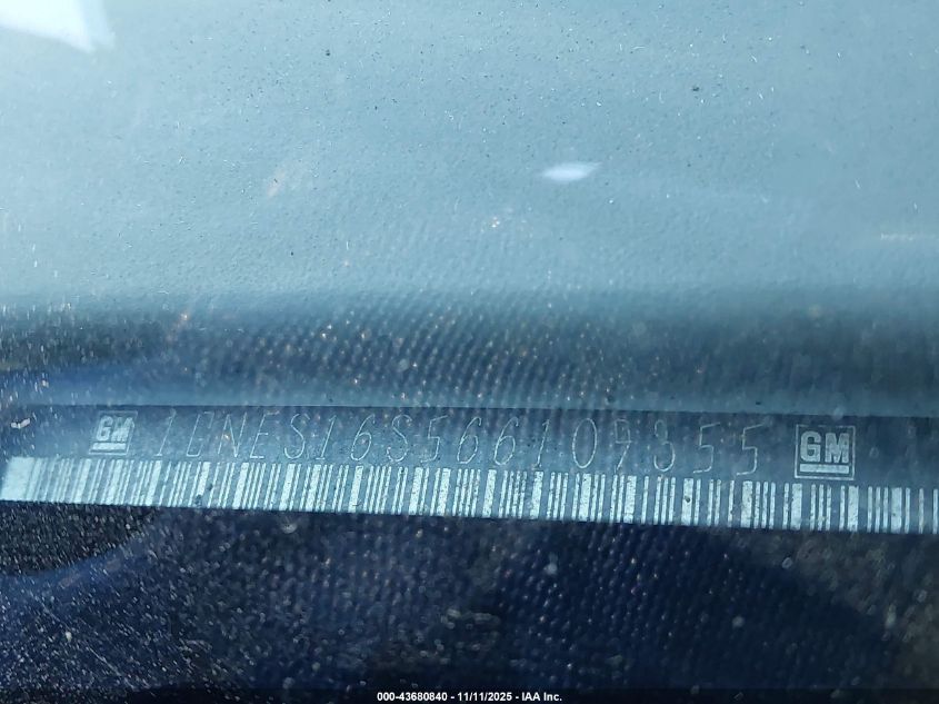 2006 Chevrolet Trailblazer Ext Ls VIN: 1GNES16S566109355 Lot: 43680840