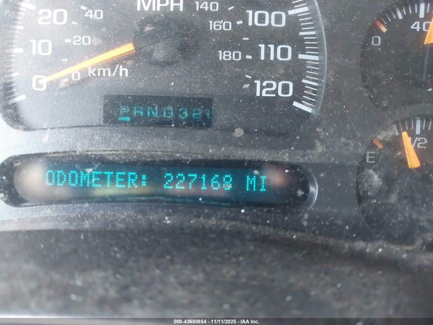 2003 Chevrolet Suburban 1500 Ls VIN: 1GNFK16Z33J265890 Lot: 43680854