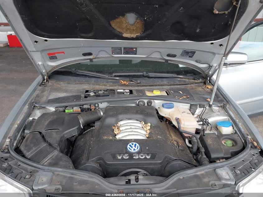 2003 Volkswagen Passat Gls V6 VIN: WVWVH63B63E161944 Lot: 43680856