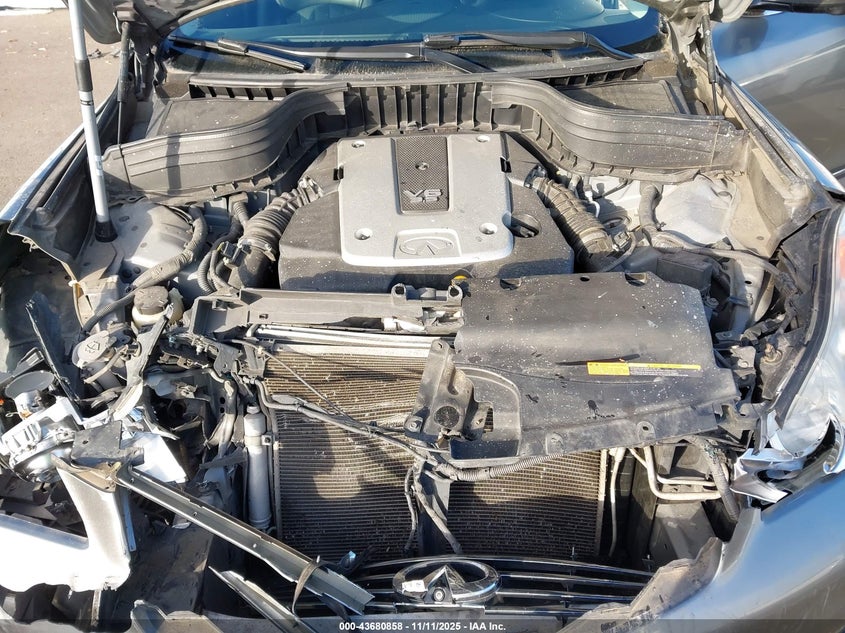 2011 Infiniti Ex35 Journey VIN: JN1AJ0HR9BM854021 Lot: 43680858