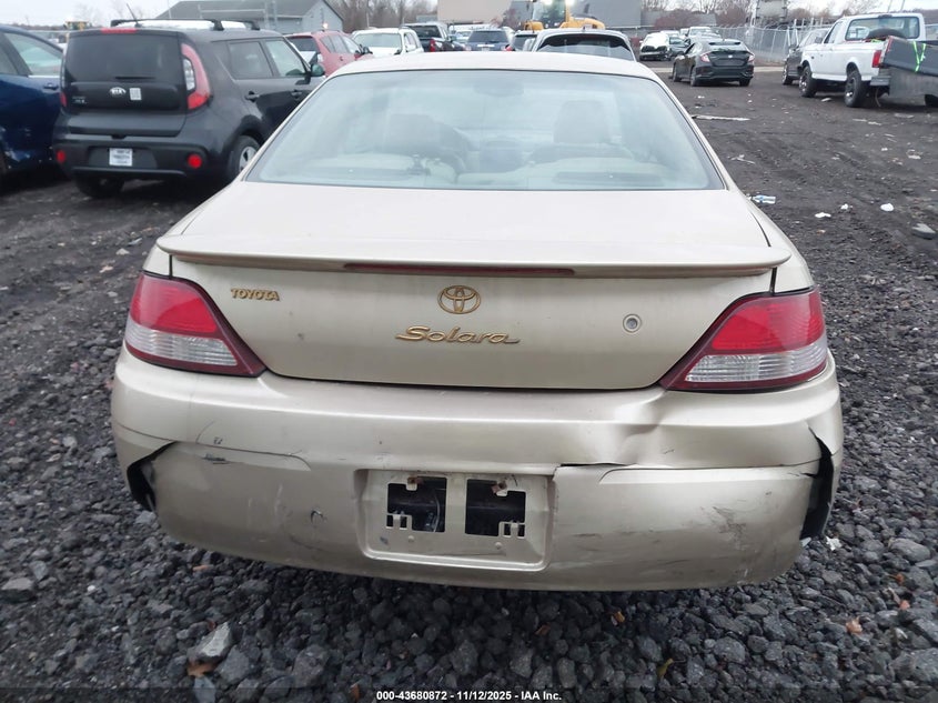 2000 Toyota Camry Solara Sle V6 VIN: 2T1CF28PXYC305662 Lot: 43680872