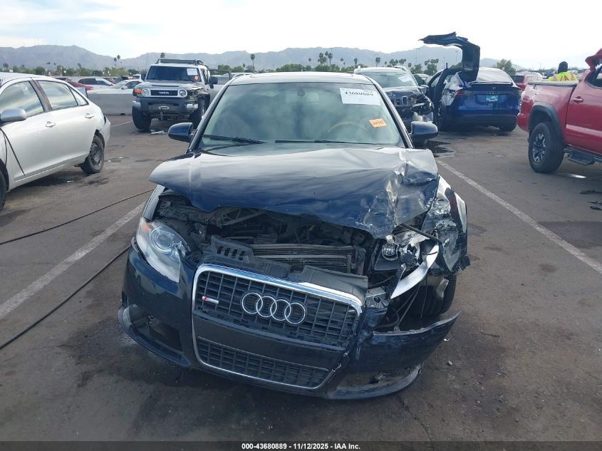 2008 Audi A4 3.2 VIN: WAUDH78E58A061799 Lot: 43680889