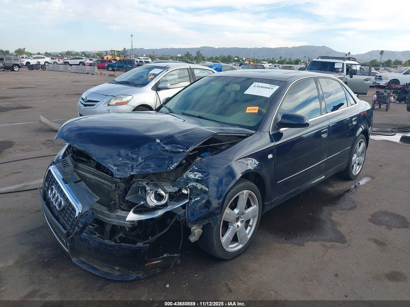 WAUDH78E58A061799 2008 AUDI A4 photo no. 2