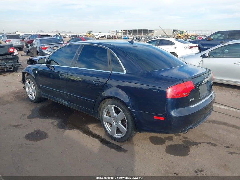 WAUDH78E58A061799 2008 AUDI A4 photo no. 3