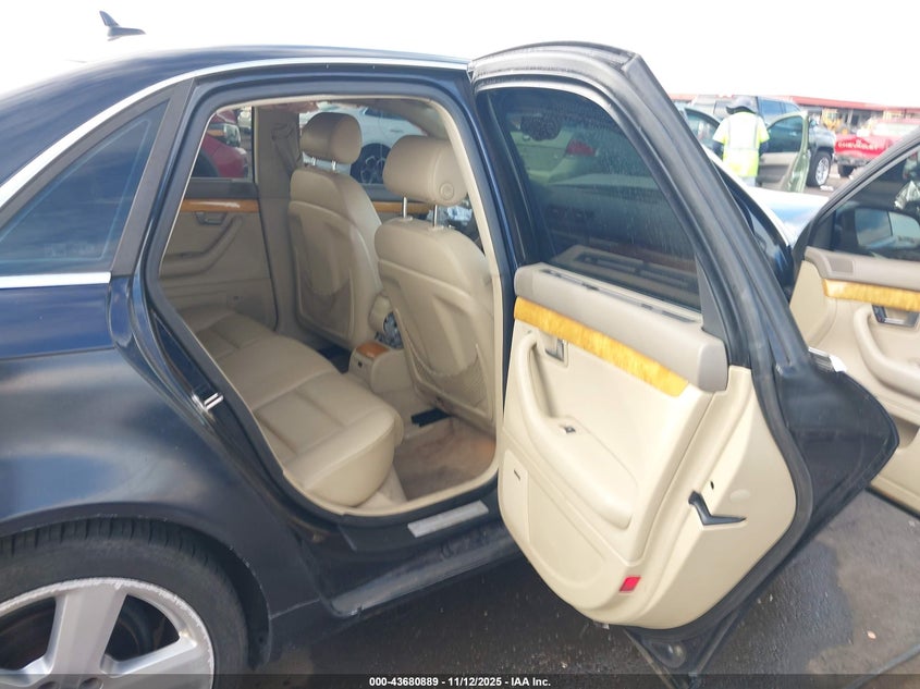 2008 Audi A4 3.2 VIN: WAUDH78E58A061799 Lot: 43680889