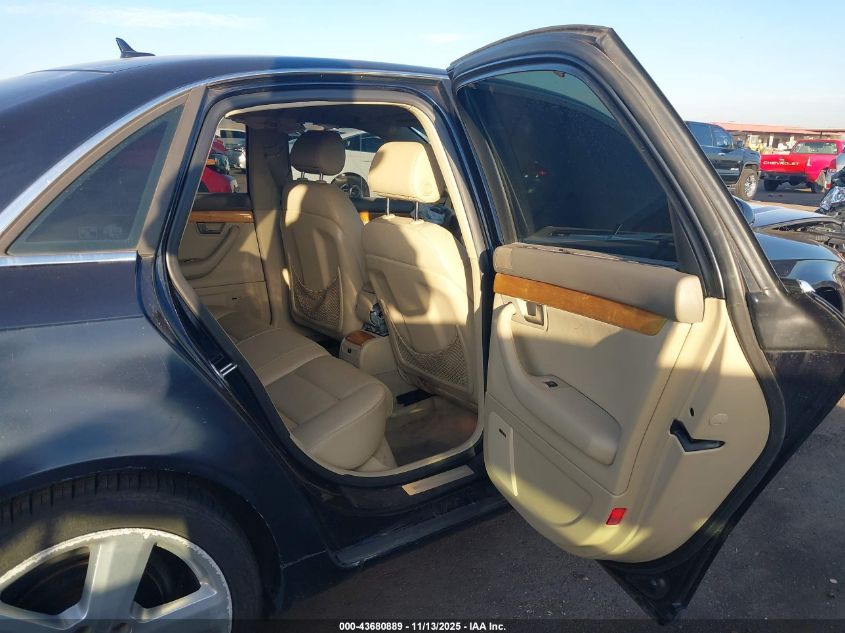 2008 Audi A4 3.2 VIN: WAUDH78E58A061799 Lot: 43680889