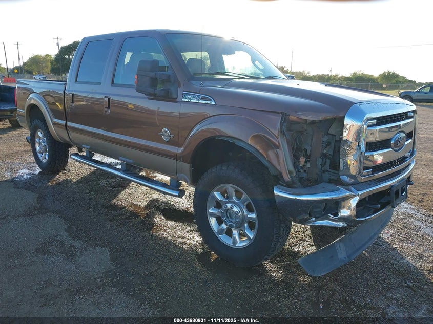 1FT7W2BT8CEC54613 2012 Ford F-250 Lariat auction photo 1