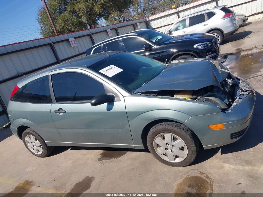 2006 Ford Focus Zx3 VIN: 1FAHP31N46W176281 Lot: 43680932