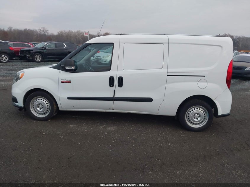 2022 Ram Promaster City Cargo Van VIN: ZFBHRFAB6N6Y29576 Lot: 43680933
