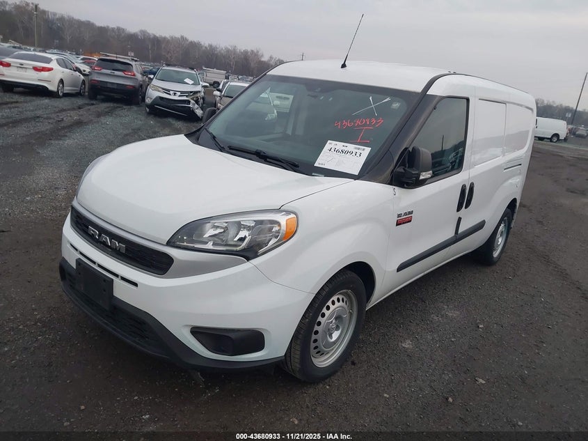 ZFBHRFAB6N6Y29576 2022 RAM PROMASTER CITY photo no. 2